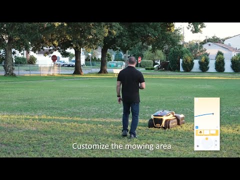 Yarbo Lawn Mower M1 | Series: Planning Area & Auto Mowing