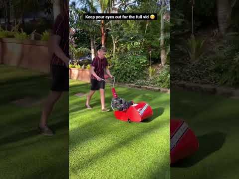 Finally joined the cylinder mower club