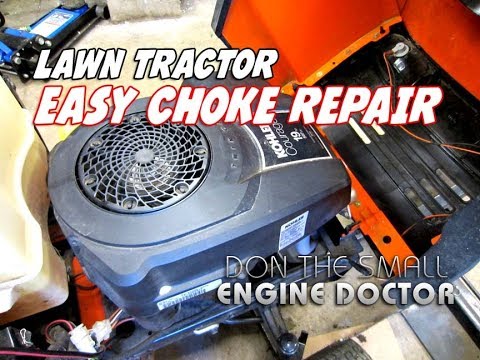 Why A Lawn Tractor Was Hard To Start – Easy Fix!