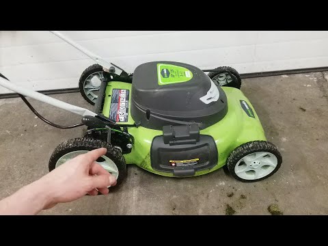 How to Clean and Maintain Electric Lawn Mower (Greenworks 20″)