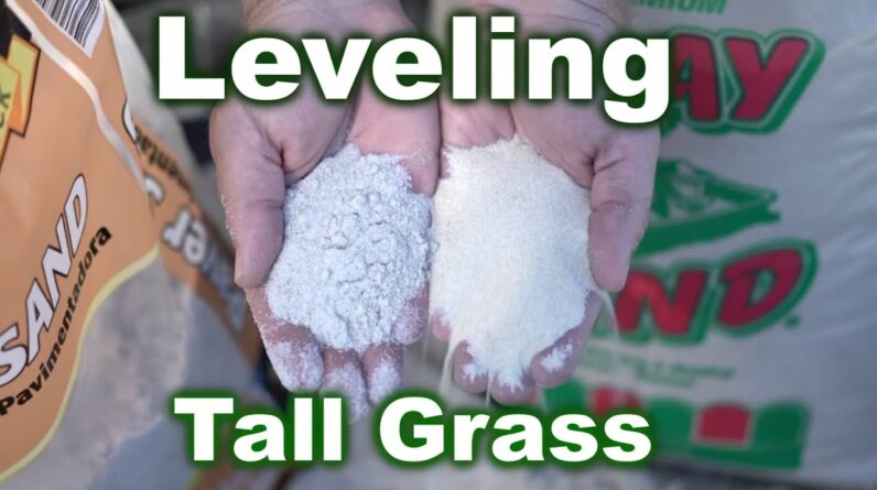 Lawn Leveling Tips for TALL Cut Lawns