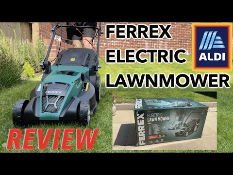 Ferrex Electric Lawn Mower REVIEW – 1800W – ALDI