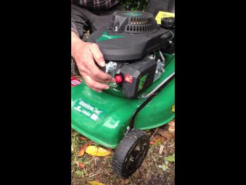 PM99CC 43668 Starting operation of the Lawn Mower