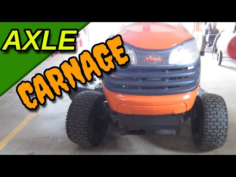 Ariens Riding Lawn Mower Axle Repair