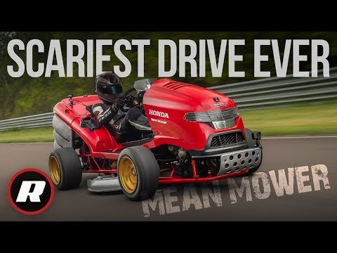 Honda Mean Mower V2: Driving the most terrifying thing on four wheels