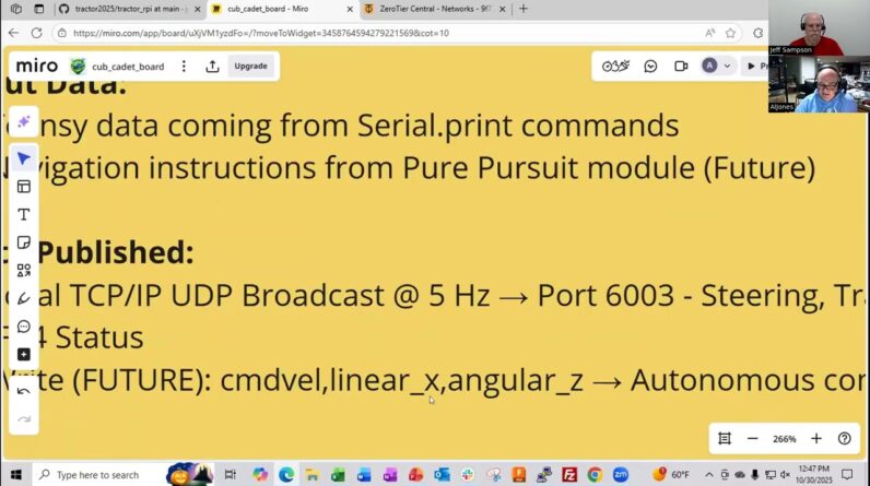 20251030 ROS Lawn Tractor Meeting