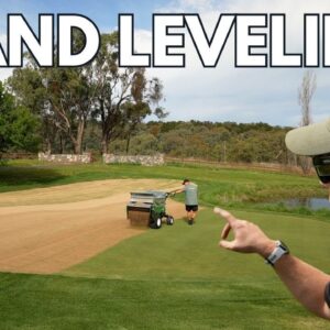 Lawn Dethatch and Sand Topdress
