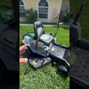 EGO's Latest ZTR, 42" Lap Bar Zero Turn Generation 2