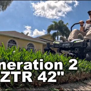 Gen2 42” EGO POWER+ Z6 ZTR Riding Mower Overview