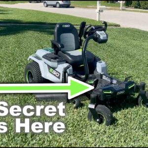 The EGO E-STEER ZTR Is Unique, But Not For The Reason You Think!